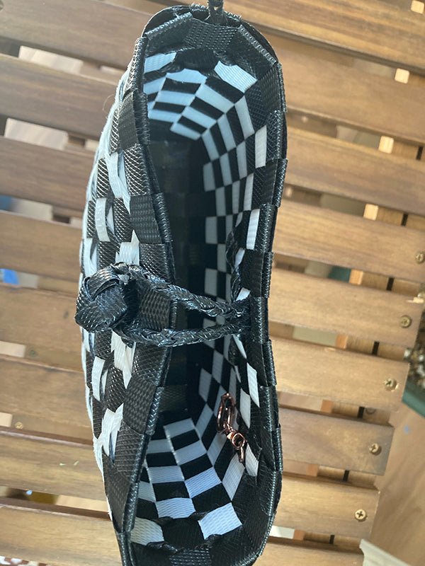 プラカゴショルダータイプ(ブラック×ホワイト)