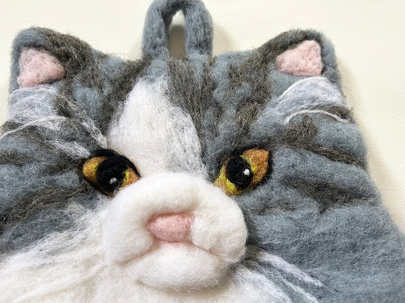 猫サウナハット(グレー)