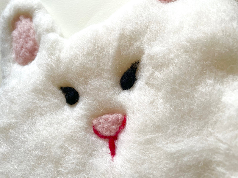 うさぎサウナハット(ホワイト)