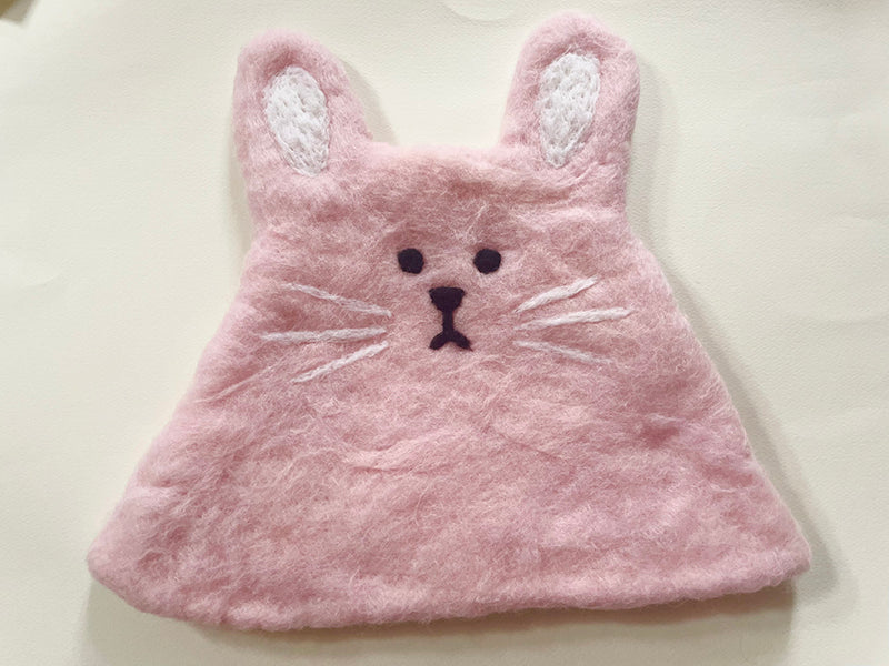 うさぎサウナハット(ピンク)
