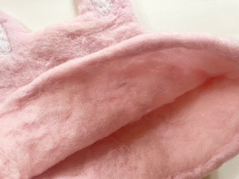 うさぎサウナハット(ピンク)